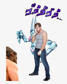 Dean Ambrose And His S T A N D O T Shirts Roblox Jojo Hd Png Download Kindpng - roblox jojo shirt id