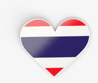 Download Flag Icon Of Thailand At Png Format - Thailand Flag Heart Png, Transparent Png, Free Download