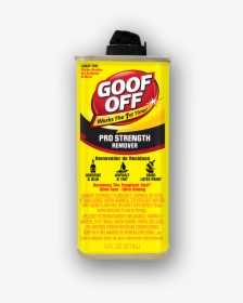 Pro Strength Remover - Goof Off Pro Strength Remover, HD Png Download, Free Download