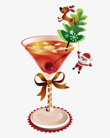 44594 - Christmas Drinks Clipart, HD Png Download, Free Download