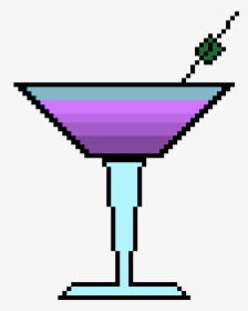 Pixel Art Martini, HD Png Download, Free Download