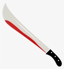 Knife Clipart Blood Clipart - Machete Clipart, HD Png Download, Free Download