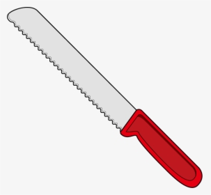 Knife Clipart Bread Knife - Bread Knife Clipart, HD Png Download, Free Download