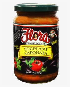 Eggplant Caponata - Flora Foods, HD Png Download, Free Download