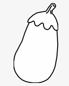 Eggplant Line Art Clip Arts - Fruits Clipart Black And White, HD Png Download, Free Download