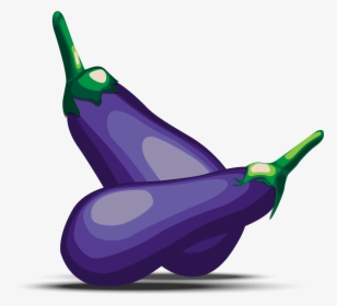 Clip Art Eggplant Background, HD Png Download, Free Download