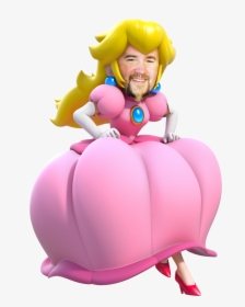 This Is Guy Fieri As Princess Peach From The Super - Princess Peach 3d World, HD Png Download, Free Download