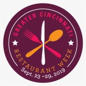 Logo - Cincinnati Restaurant Week 2019, HD Png Download, Free Download