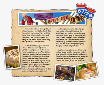 Tv Show - Diners Drive Ins And Dives, HD Png Download, Free Download