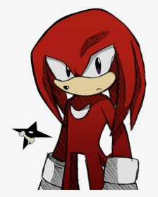 Knuckles The Echidna Drawings - Knuckles The Echidna Art, HD Png Download, Free Download