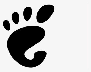 Human Footprint Png Logo - Minimal Gnome Desktop, Transparent Png, Free Download