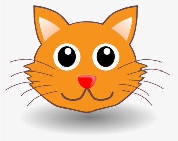 Funny Kitty Face Clip Arts - Cat Face Clipart, HD Png Download, Free Download