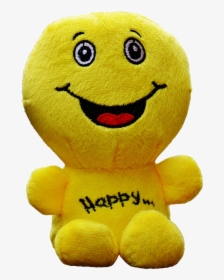 Smiley, Plush, Funny, Face, Cute, Emoticon, Yellow - Happy Keep On Smiling, HD Png Download, Free Download