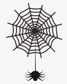 Line Art,spider Web,symmetry - Spider Web Svg, HD Png Download, Free Download