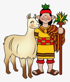 Png Transparent Llama Free On Dumielauxepices - Inca Clipart, Png Download, Free Download