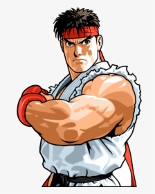 Ryu Capcom Fighting Evolution Clipart , Png Download - Ryu Capcom Fighting Jam, Transparent Png, Free Download