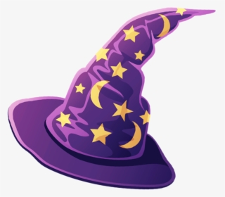 Hat Witch Wizard Halloween Ftestickers Clipart , Png - Witch Hat Png, Transparent Png, Free Download