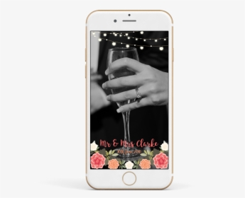Snapchat Wedding Filter - Iphone, HD Png Download, Free Download