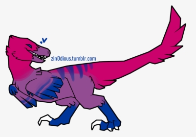 Bi Velociraptor For Anon  click For Better Quality - Bi Velociraptor, HD Png Download, Free Download