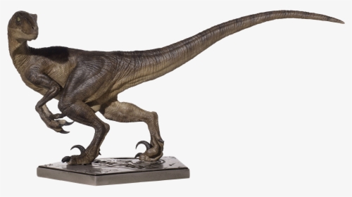 Jurassic Park Velociraptor Iron Studios, HD Png Download, Free Download