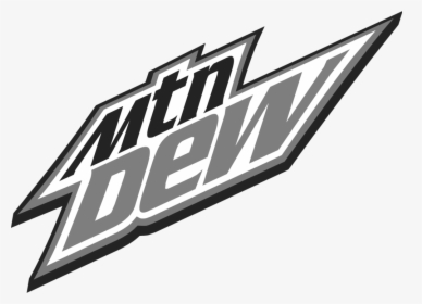 Mountain Dew Black And White - Mtn Dew Black And White Logo Png, Transparent Png, Free Download