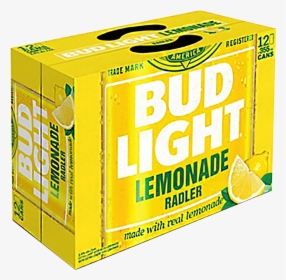 Bud Light Lemonade Radler 12 X 355 Ml - Box, HD Png Download, Free Download