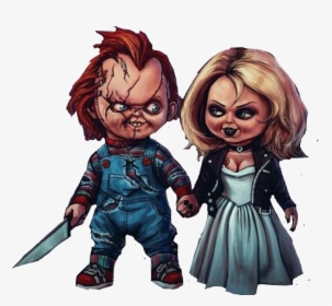 Transparent Chucky Clipart - Chucky And Tiffany Cartoon, HD Png Download, Free Download