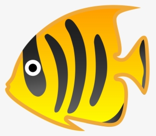 Tropical Fish Icon - Fish Emoji, HD Png Download, Free Download