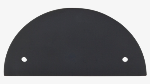 566 Half Circle Back Plate-flat Black - Beanie, HD Png Download, Free Download