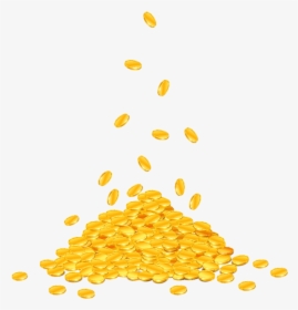 Falling Money Png Image - Gold Coins Falling Png, Transparent Png, Free Download