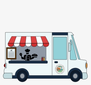 Draw A Food Truck Step, HD Png Download, Free Download