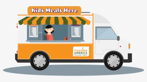 Cartoon Food Truck Png, Transparent Png, Free Download
