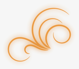 Fancy Line Dividers Clip Art Fancy Line Dividers - Orange Design Clipart, HD Png Download, Free Download