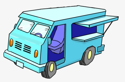 Food Truck, Ice Cream Truck, Car, Van, Truck - Gambar Mobil Es Krim, HD Png Download, Free Download