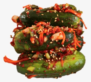 Stuffed Cucumber Kimchi - Bell Peppers And Chili Peppers, HD Png Download, Free Download