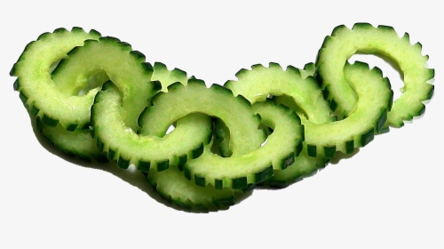 Cucumber Free Png Image - Cucumber Cutting Design, Transparent Png, Free Download