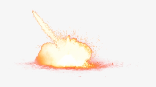 Big Explosion With Fire And Smoke - Small Explosion No Background, HD Png Download, Free Download