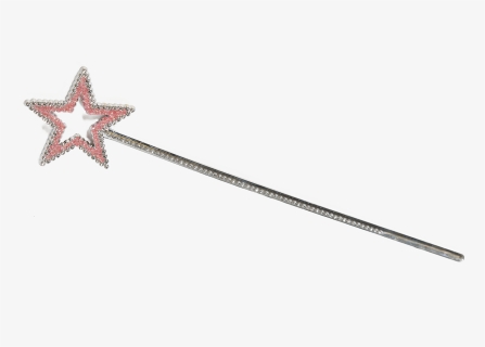 Sparkly Pink Star Wand For Ballerinas And Fairies Little - Star, HD Png Download, Free Download