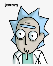 Rick"s Drool By Jerremyy - Ricks Faces Rick And Morty, HD Png Download, Free Download