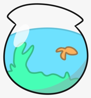 Fishbowl Clipart Transparent - Fish Bowl Cartoon Png, Png Download, Free Download
