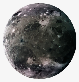 Ganymede Natural Satellite Moons Of Jupiter Galilean - Jupiter Moon Ganymede, HD Png Download, Free Download
