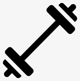Red Barbell Clipart Barbell Icon Free- - Barbell Icon Free, HD Png Download, Free Download
