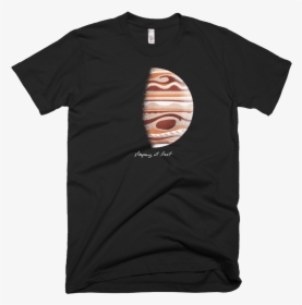 Space Jupiter Mockup Wrinkle Front Black, HD Png Download, Free Download