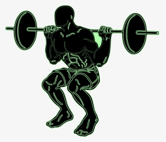 Exercise Equipment,brass Instrument,barbell - Squat Png, Transparent Png, Free Download