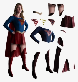 Superman Supergirl The Cw - Supergirl Png, Transparent Png, Free Download