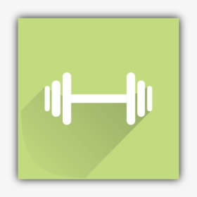 Transparent Dumbbell Icon Png - Barbell, Png Download, Free Download