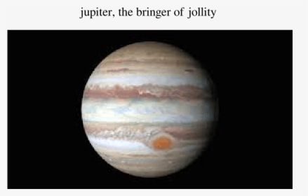 Jupiter, The Bringer Of Jollity Sheet Music 1 Of - Jupiter Has 69 Moons, HD Png Download, Free Download