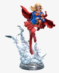 Supergirl Statue 1 8, HD Png Download, Free Download