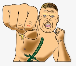 Brock Lesnar Clipart-clipartl - Brock Lesnar Clipart, HD Png Download, Free Download