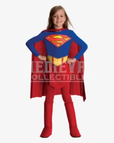 Supergirl Kids Costume , Png Download - Supergirl Costume Kids, Transparent Png, Free Download